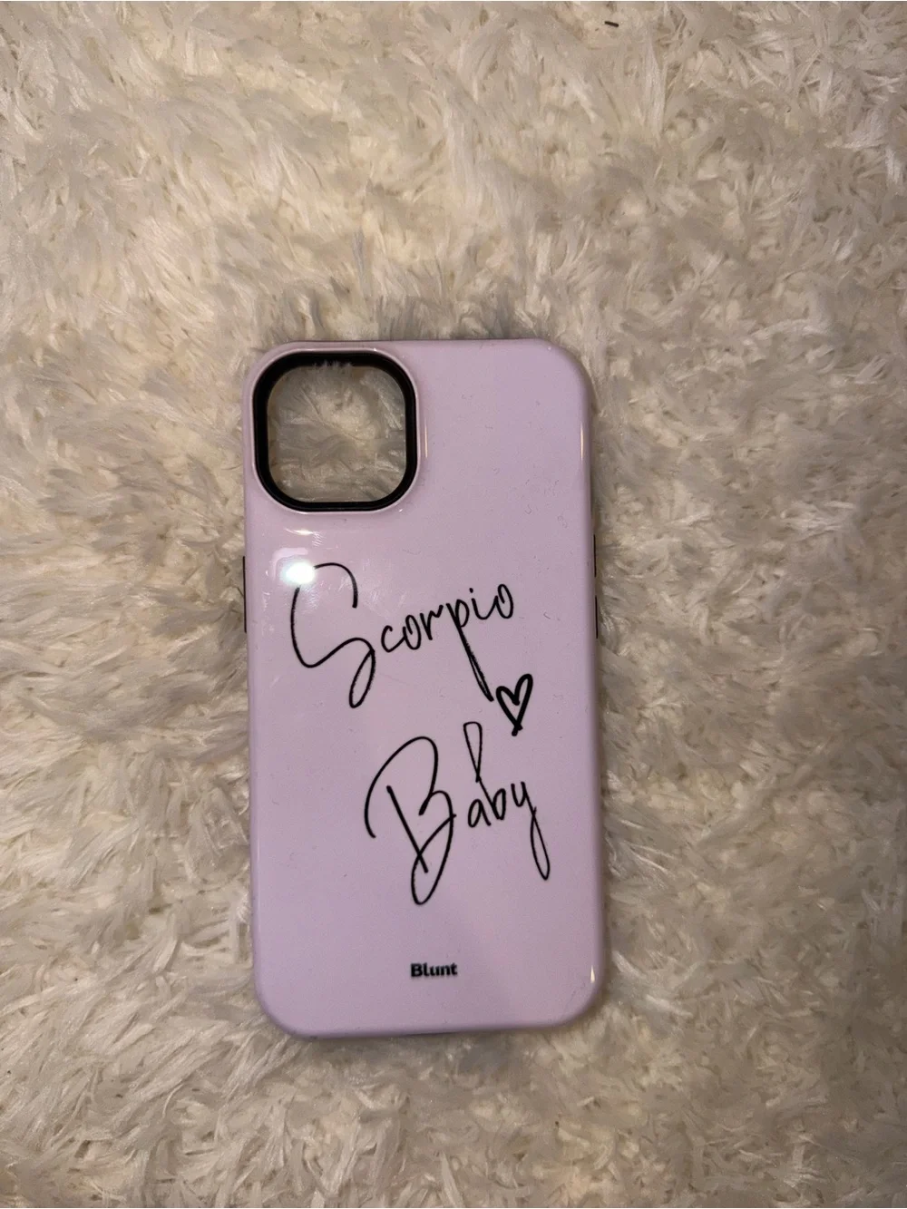Blunt Cases iPhone 13 Scorpio Baby Pink Phone Case